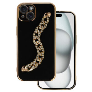 Trend dėklas skirtas Apple iPhone 13 design 4 juodos spalvos