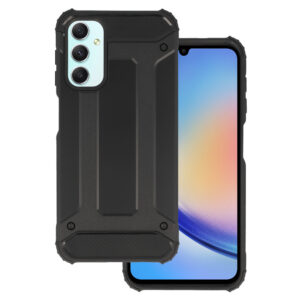 Armor Carbon Dėklas skirtas Samsung Galaxy A14 4G/5G juodos spalvos