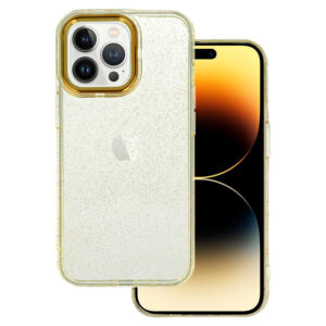 Tel Protect aukso spalvos Glitter dėklas skirtas Apple iPhone 12 Pro Max aukso spalvos