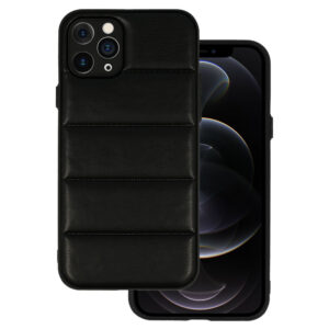Leather 3D dėklas skirtas Apple iPhone 11 Pro design 2 juodos spalvos