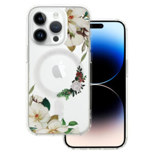 Tel Protect Flower Magsafe dėklas skirtas Apple iPhone 12 design 3
