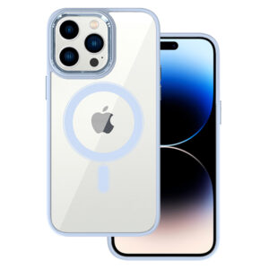 Tel Protect Magnetic Clear dėklas skirtas Apple iPhone 11 žydros spalvos