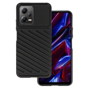 Thunder dėkals skirtas Xiaomi Redmi Note 12 5G/Poco X5 juodos spalvos