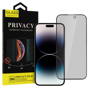 Apsauginis stiklas Privacy Glass skirtas Apple iPhone 12 Pro Max BLACK