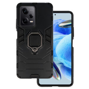 Ring Armor dėklas skirtas Xiaomi Redmi Note 12 Pro 5G/Poco X5 Pro juodos spalvos