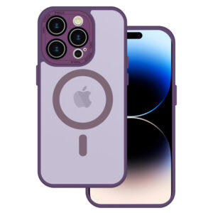 Tel Protect Magmat dėklas skirtas Apple iPhone 12 Pro Max violetinės spalvos