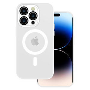 Tel Protect Magmat dėklas skirtas Apple iPhone 12 Pro baltos spalvos