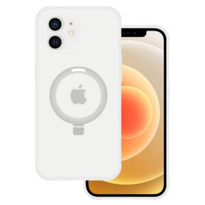 Tel Protect Magical Magsafe Stand dėklas skirtas Apple iPhone 11 sidabro spalvos