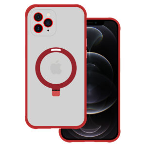Tel Protect Magical Magsafe Stand dėklas skirtas Apple iPhone 11 Pro Max raudonos spalvos