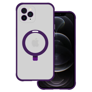 Tel Protect Magical Magsafe Stand dėklas skirtas Apple iPhone 11 Pro Max violetinės spalvos