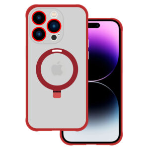 Tel Protect Magical Magsafe Stand dėklas skirtas Apple iPhone 12 Pro raudonos spalvos