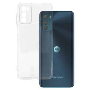 Ultra Clear 1mm dėklas skirtas Motorola Moto G42 skaidrus