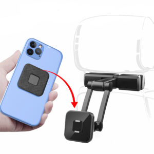 Magnetic automobilinis laikiklis headrest mount Type 3 juodos spalvos