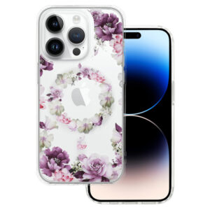Tel Protect Flower Magsafe dėklas skirtas Apple iPhone 12 design 6