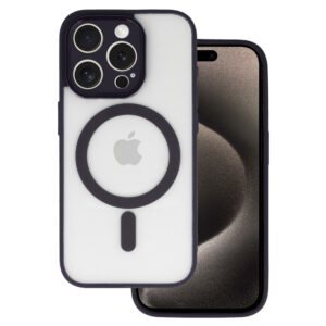 Acrylic Color Magsafe dėklas skirtas Apple iPhone 13 Pro Max violetinės spalvos - Image 1