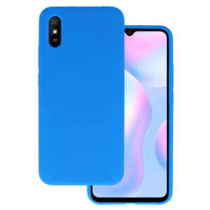 Silikoninis Lite dėklas skirtas Xiaomi Redmi 9A mėlynos spalvos