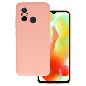 Silikoninis Lite dėklas skirtas Xiaomi Redmi 12C/11A persikų spalvos - Image 1