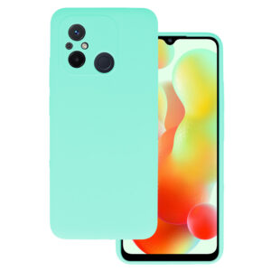 Silikoninis Lite dėklas skirtas Xiaomi Redmi 12C/11A mėtų spalvos