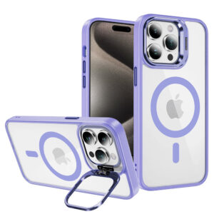 Tel Protect Kickstand Magsafe dėklas skirtas Apple iPhone 13 Pro Max light violetinės spalvos
