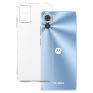Ultra Clear 1mm dėklas skirtas Motorola Moto E22/E22i skaidrus