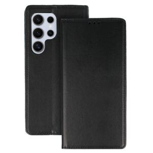 Smart Magneto dėklas skirtas Oppo A17 juodos spalvos