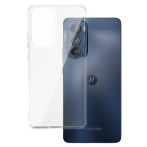 Galinis dangtelis 2 mm idealiai tinkantis Motorola Edge 30 skaidrus