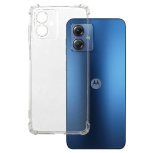 Clin Anti Shock 1,5mm skirtas Motorola Moto G14 dėklas telefonui skaidrus