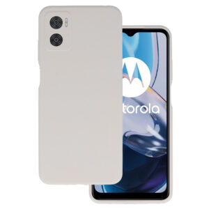 Silikoninis Lite dėklas skirtas Motorola Moto E22/E22i titanium
