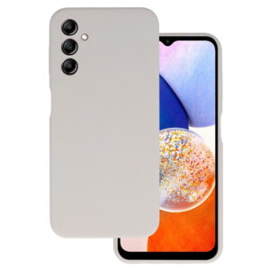Silikoninis Lite dėklas skirtas Samsung Galaxy A14 4G/5G titanium