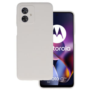 Silikoninis Lite dėklas skirtas Motorola Moto G54 5G titanium