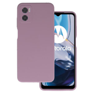 Silikoninis Lite dėklas skirtas Motorola Moto E22/E22i heather
