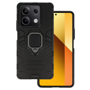 Ring Armor dėklas skirtas Xiaomi Redmi Note 13 5G juodos spalvos