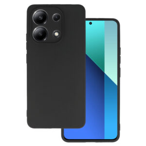 Galinis dangtelis MATT skirtas Xiaomi Redmi Note 13 4G juodos spalvos