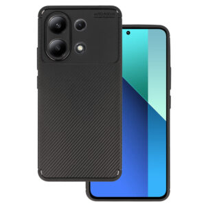 Tel Protect Carbon Elite dėklas skirtas Xiaomi Redmi Note 13 4G juodos spalvos