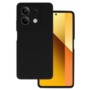 Silikoninis Lite dėklas skirtas Xiaomi Redmi Note 13 5G juodos spalvos