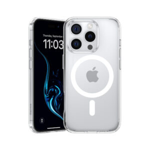 Benks Magnetic Lucent Pro dėklas Apple iPhone 16 Pro skaidrus