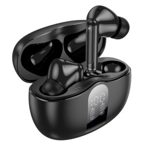Borofone TWS Bluetooth Ausinės FQ3 Soulmate ANC+ENC juodos spalvos