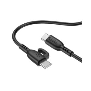 Borofone kabelis BX91 Symbol - Type C į Type C - 60W 3A 1 metras juodos spalvos
