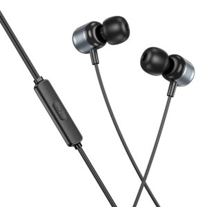 Borofone Ausinės BM93 Platinum su mikrofonu pilkos spalvos - Image 1
