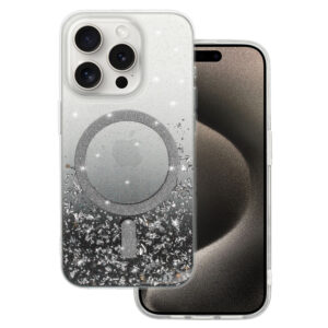 Tel Protect Moonlite Magsafe dėklas skirtas Apple iPhone 11 juodas skaidrus