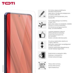 Telefono apsauginis stiklas Toti Galaxy A16/16 5G, 9H, 6.7 - Image 3