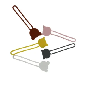 Silicone cable reel - yellow - Image 4