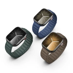 Magnetic Dux Ducis Strap BL for Apple Watch 38 / 40 / 41 mm - žalios spalvos - Image 4