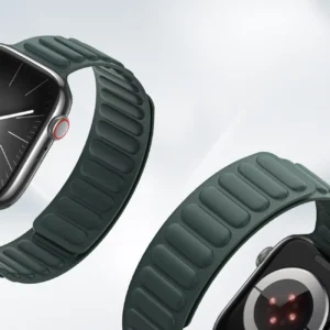 Magnetic Dux Ducis Strap BL for Apple Watch 38 / 40 / 41 mm - žalios spalvos - Image 8