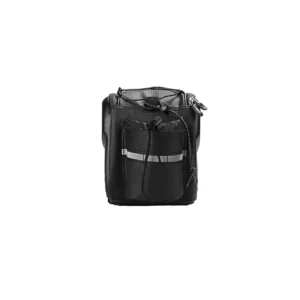 WYA36Y7S Bike Pannier Bag with Long Strap and Expandable Side Pockets - juodos spalvos - Image 5