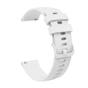 Silikoninė apyrankė Huawei Watch GT2 / GT3 42mm - baltos spalvos