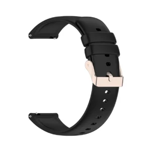 Silikoninė apyrankė Xiaomi Mi Watch / Amazfit GTR 47mm - juodos spalvos