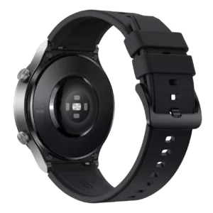 Silikoninė apyrankė Huawei Watch GT 2/3/4/2 Pro/3 Pro/4 Pro/GT 2e 46mm - juodos spalvos