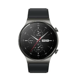 Silikoninė apyrankė Huawei Watch GT 2/3/4/2 Pro/3 Pro/4 Pro/GT 2e 46mm - juodos spalvos - Image 3