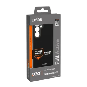 SBS D3O Full Active Samsung Galaxy A35 - dėklas telefonui juodos spalvos - Image 7